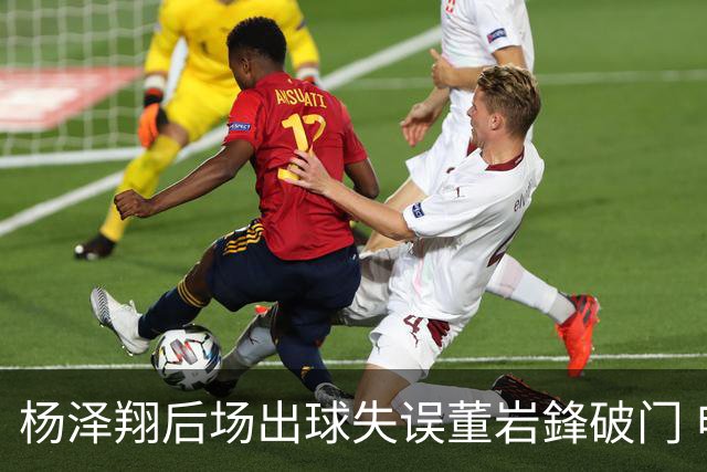 杨泽翔后场出球失误董岩鋒破门 申花0-1落后蓉城